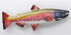 Значок Painter - Coho Salmon Spawning - Фото