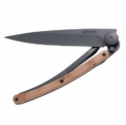 Нож Deejo Black 37g, juniper wood - Фото