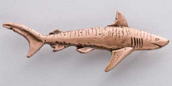 Значок Copper - Tiger Shark - Фото