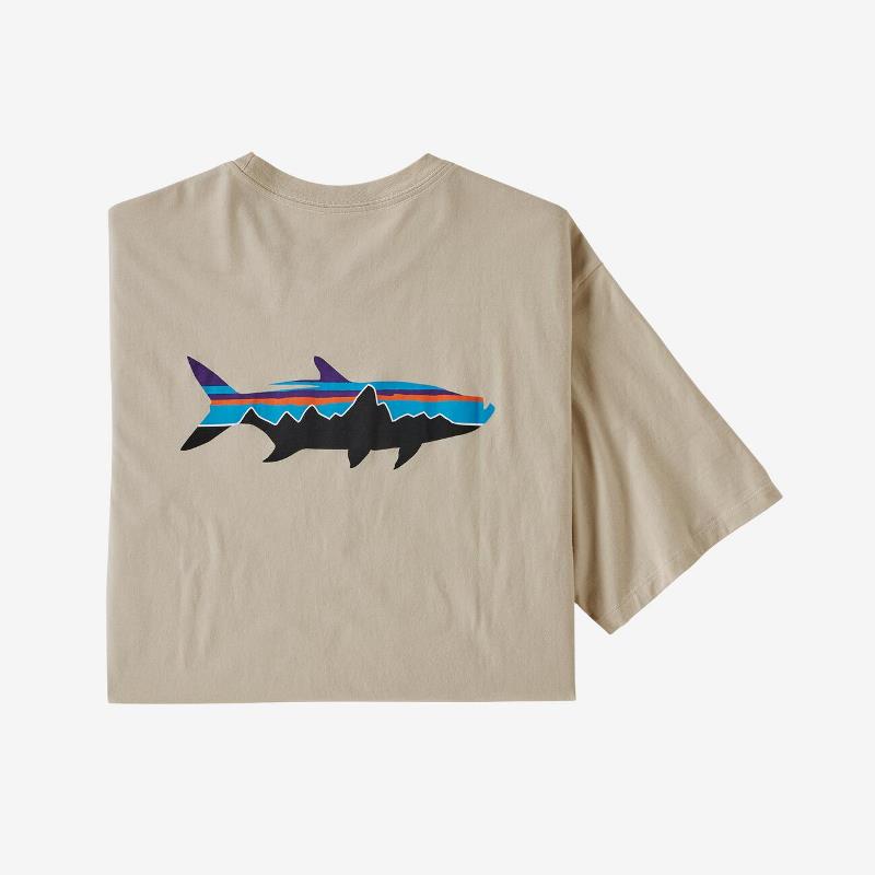 Футболка Patagonia M's Fitz Roy Fish Organic T-Shirt