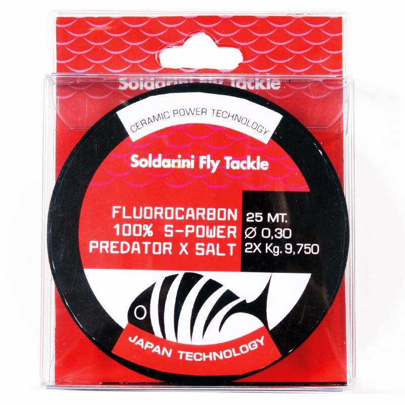 Поводковый материал Soldarini Fluorocarbon 100% S-Power Predator x Salt