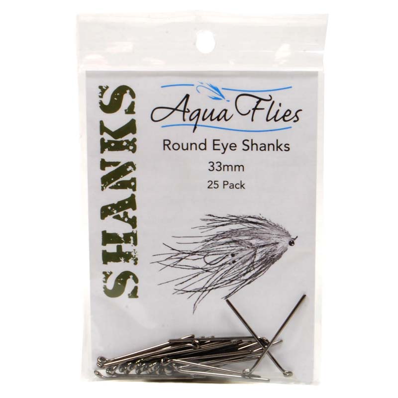 Цевьё Aqua Flies Round Eye Shank 33mm