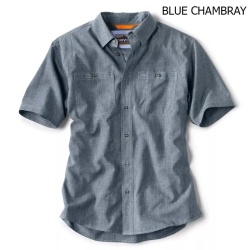 Рубашка Orvis Tech Chambray Work Shirt UPF40