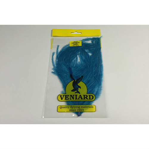 Перья страуса Veniard Ostrich herl Dyed  Перья страуса Veniard Ostrich herl Dyed
