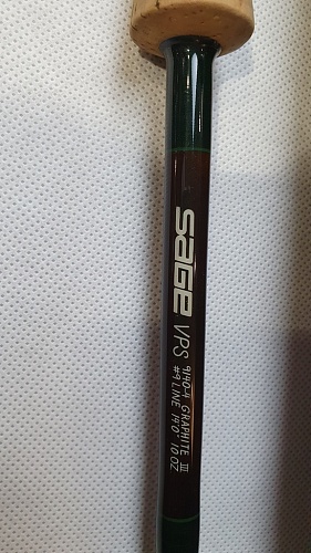 Удилище нахлыстовое двуручное Sage VPS б.у. Удилище нахлыстовое двуручное Sage VPS б.у.