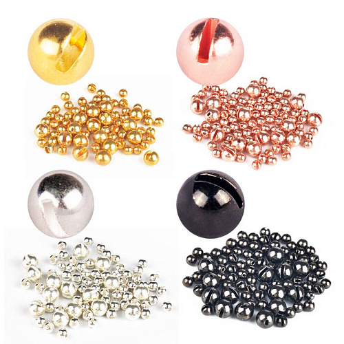 Головки вольфрамовые Soldarini Tungsten Bead Slot Round Головки вольфрамовые Soldarini Tungsten Bead Slot Round